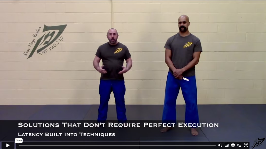 Krav Maga Techniques Don't Require Perfect Execution